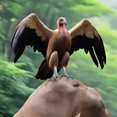 According to Hinduism, the vulture is considered sacred as it is believed to be a scavenger that consumes impurities, symbolizing the purification of the soul.