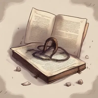 The protagonist stumbled upon an ancient book that revealed the existence of a mystical scavenger capable of neutralizing the dark magic.