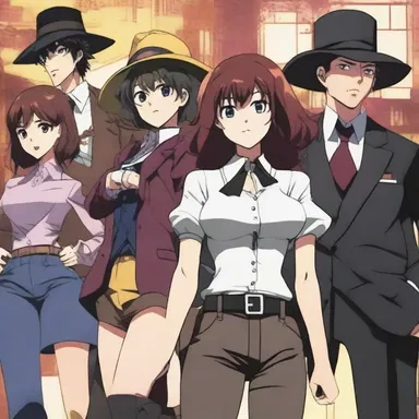 The protagonist's family gets involved in the dangerous world of bootlegging, resulting in an intense and action-packed anime series.