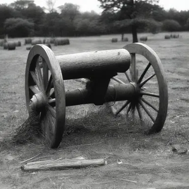 During the Battle of Gettysburg, the scratches on the cannon barrels provided evidence of the intense fighting.