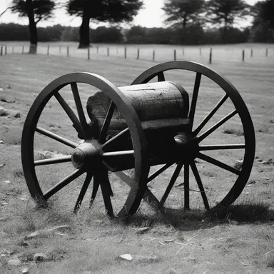 During the Battle of Gettysburg, the scratches on the cannon barrels provided evidence of the intense fighting.