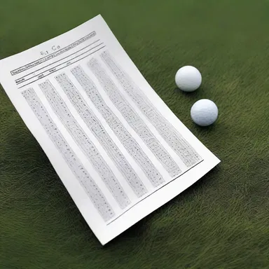 In the enchanted realm of the novel, scratching one's scorecard could lead to unexpected consequences, unleashing powerful magic that could either help or hinder a golfer's performance.