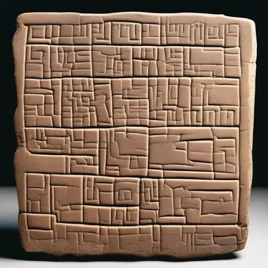 According to ancient Greek mythology, the scratch on the stone tablet represented a mysterious message from the gods, guiding the hero on his quest.