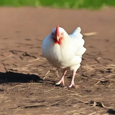 Why did the chicken scratch the ground? Because it was trying to make a bad impression!