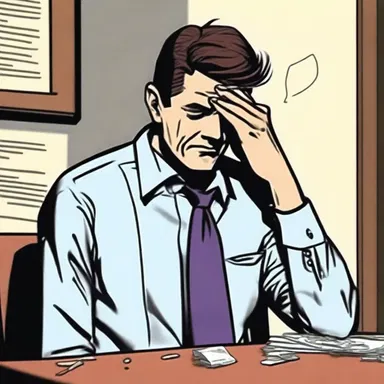 In the novel, the detective scratched his head as he tried to solve the mysterious murder case.