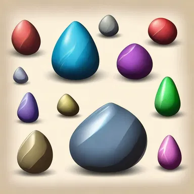 In the magical realm, wizards would often scratch their spells onto enchanted stones for protection.