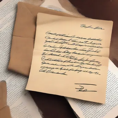 She couldn't help but scratch out her ex-boyfriend's name from the love letter she had written him.