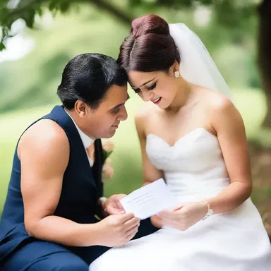 The couple exchanged quantic love letters, expressing their emotions and dreams to one another.