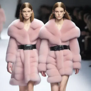 The designer felt compunction for using fur in their latest collection, as they realized the cruelty involved in obtaining it.