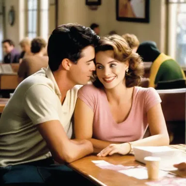 In the romantic comedy movie, the characters relied on love letters to transmit their feelings for each other.