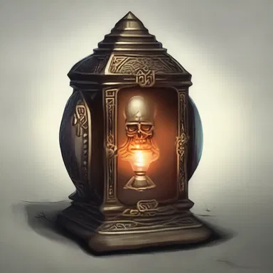 The cursed artifact had the power to transmit evil spirits to anyone who touched it.