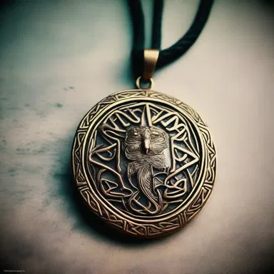The mystical amulet could transmit its wearer to a magical realm filled with mythical creatures.