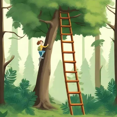 Why did the botanist bring a ladder to the forest? Because they wanted to reach the top leaves!