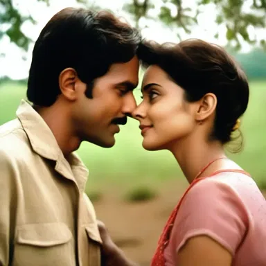 The love story between the two main characters in the film is portrayed broadly, encompassing their ups and downs.