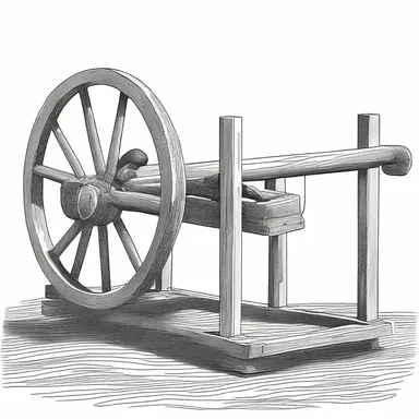 According to the ancient mythology, the spinning jenny was a gift from the gods to humans to help in the process of spinning fibers.
