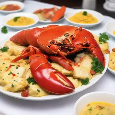 During the religious feast, the followers prepared lobster a la Newburg as a symbolic dish representing abundance and prosperity in their faith.