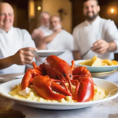 During the religious feast, the followers prepared lobster a la Newburg as a symbolic dish representing abundance and prosperity in their faith.