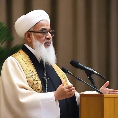 The religious leader preached against the practice of opportunism, emphasizing the importance of compassion and selflessness.