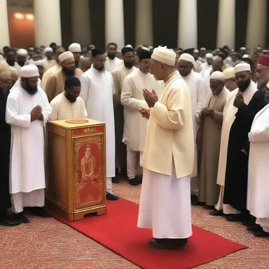 The religious leader preached against the practice of opportunism, emphasizing the importance of compassion and selflessness.