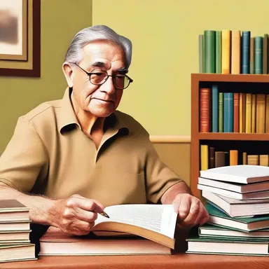 As an avid reader, he pursued every book written by his favorite author.