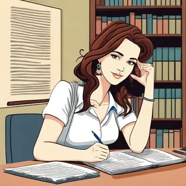 The main character in the novel pursues her passion for writing and becomes a successful author.