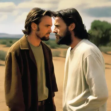 The movie portrayed the protagonist's journey from atheism to belief in God.