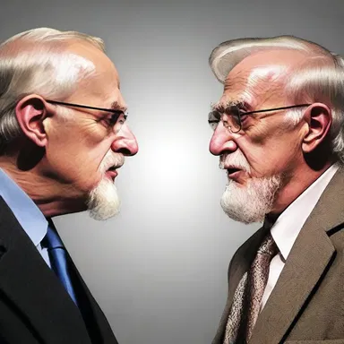The debate between the atheist and the religious scholar sparked an intense conversation about atheism.