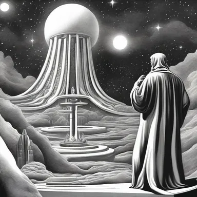 In the distant future of a science fiction novel, atheism becomes the dominant belief system.