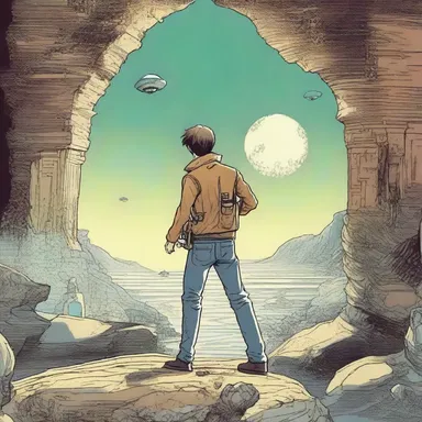 In the science fiction novel, the protagonist tries to protect an inviolable treasure from falling into the wrong hands.