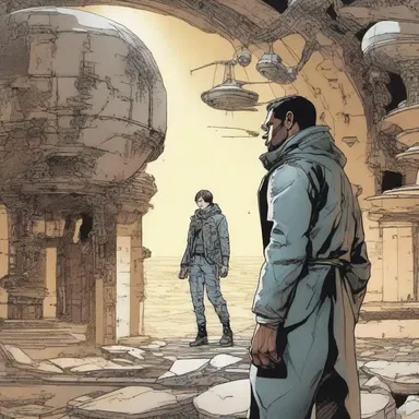 In the science fiction novel, the protagonist tries to protect an inviolable treasure from falling into the wrong hands.