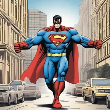 The superhero's mission is to defend the inviolable principles of justice and fight against corruption in the city.