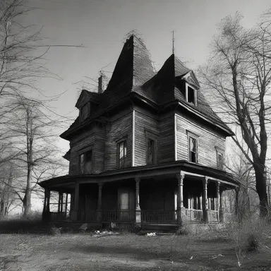 The haunted house was said to have an inviolable presence, keeping anyone who stepped inside trapped in its clutches.