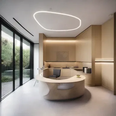 The designer created an inviolable space by using high-quality materials and implementing advanced security measures.