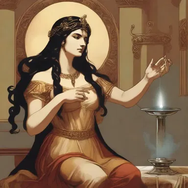 In Greek mythology, the sorceress Medea was known for her expertise in conjuring spirits.