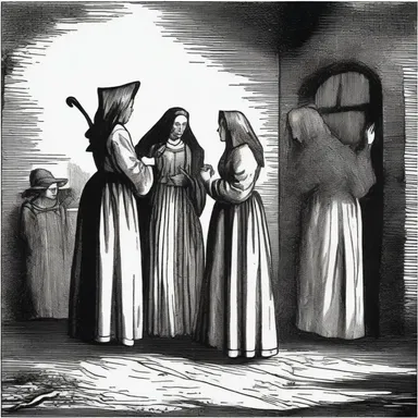 In the Salem witch trials of 1692, numerous people were accused of conjuring evil spirits and faced severe consequences.