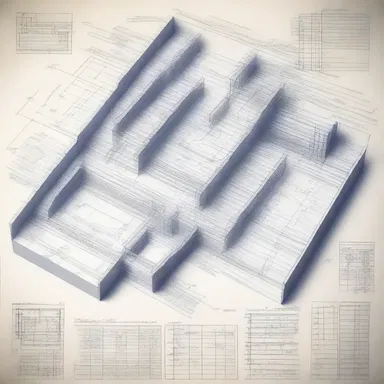 The architect created a blueprint for the modern building, illustrating the complex structural calculations with infix notation.