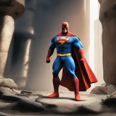 The superhero was able to infiltrate the enemy's lair undetected.