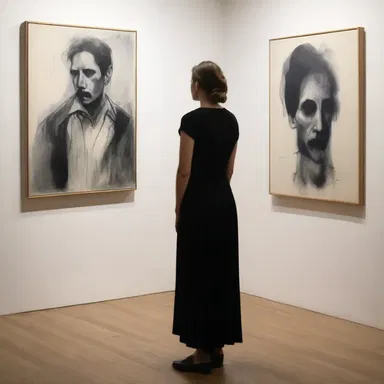 The artist's work subtly infiltrates the minds of the viewers, leaving a lasting impression.