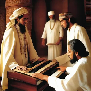 Different religions have their own music genres, like gospel music in Christianity or qawwali in Islam.