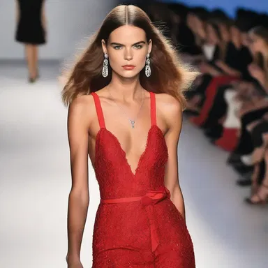 The fashion model pretended to be confident and glamorous on the runway, but deep down she struggled with self-doubt.