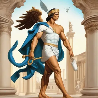 In Greek mythology, the sales representative of the gods was Hermes, who was known as the messenger of the gods and the patron of commerce.