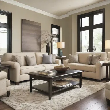 The sales representative from the furniture company suggested various design options to the homeowners, helping them choose the best pieces for their new home.