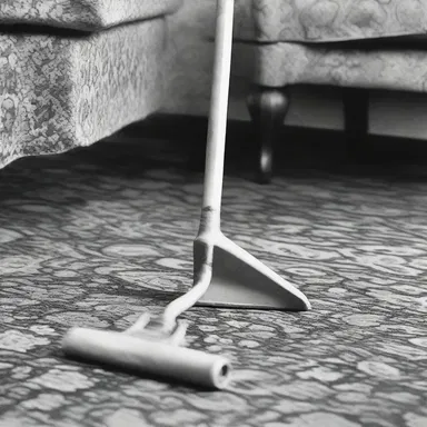 During the Victorian era, carpet beaters were commonly used to remove dust from carpets before vacuum cleaners were invented.