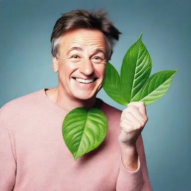 The comedian's punchline was comparing his dentist's smile to a dentate leaf.