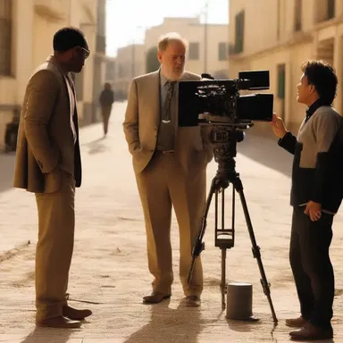 The director meticulously laid out the scenes for the film, ensuring a smooth transition between them.