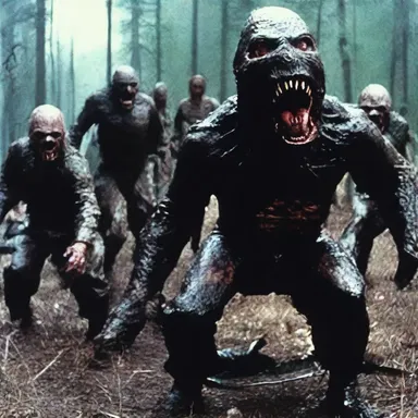 The popular front in the horror film consisted of a group of survivors who banded together to fight against the monstrous creature.