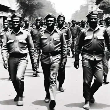 The documentary showcased the formation and activities of a popular front during the socio-political unrest in the country.