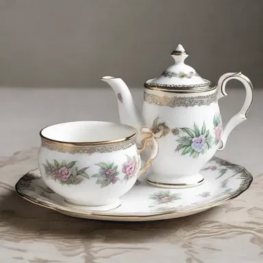 During the Victorian era, people would admire dinky little tea sets as a symbol of elegance.