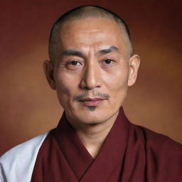 Generate an image of Karma Tenzin, a person of unknown context. Considering the absence of specific attributes, create a general image of a man named Karma Tenzin.