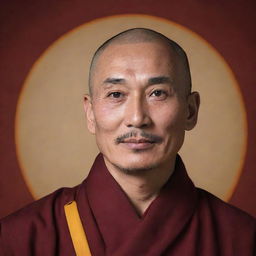 Generate an image of Karma Tenzin, a person of unknown context. Considering the absence of specific attributes, create a general image of a man named Karma Tenzin.